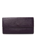 Louis Vuitton Epi Sarah Wallet Cassis