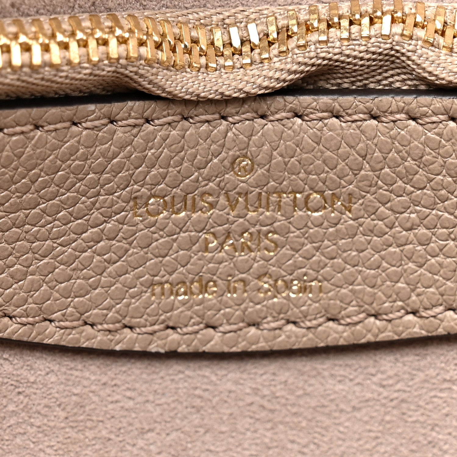 Louis Vuitton Empreinte Monogram Giant Diane Tourterelle Creme