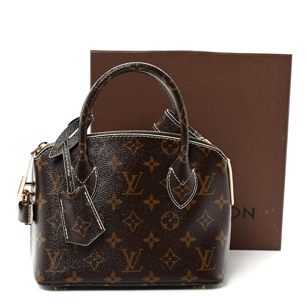 Louis Vuitton Monogram Shine Fetish Lockit BB