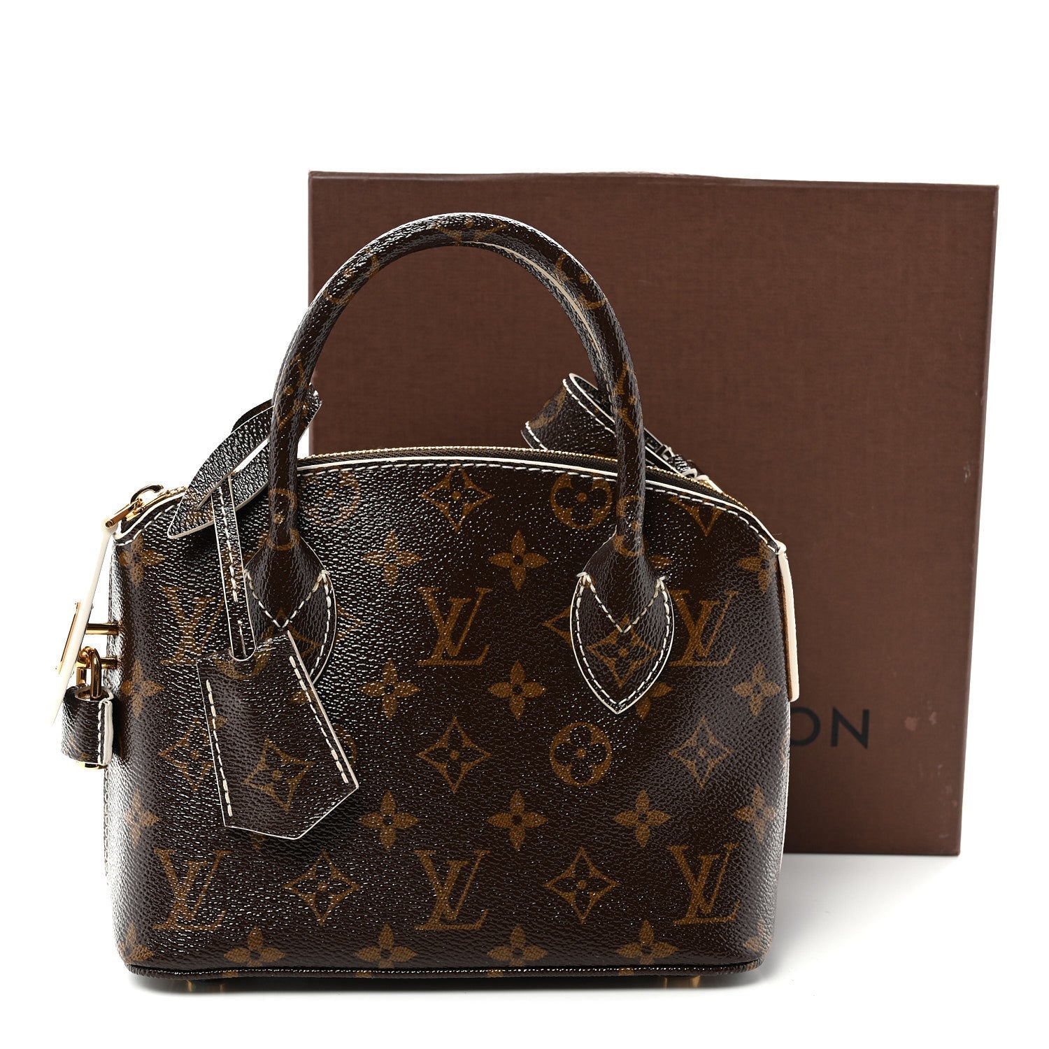 Louis Vuitton Monogram Shine Fetish Lockit BB