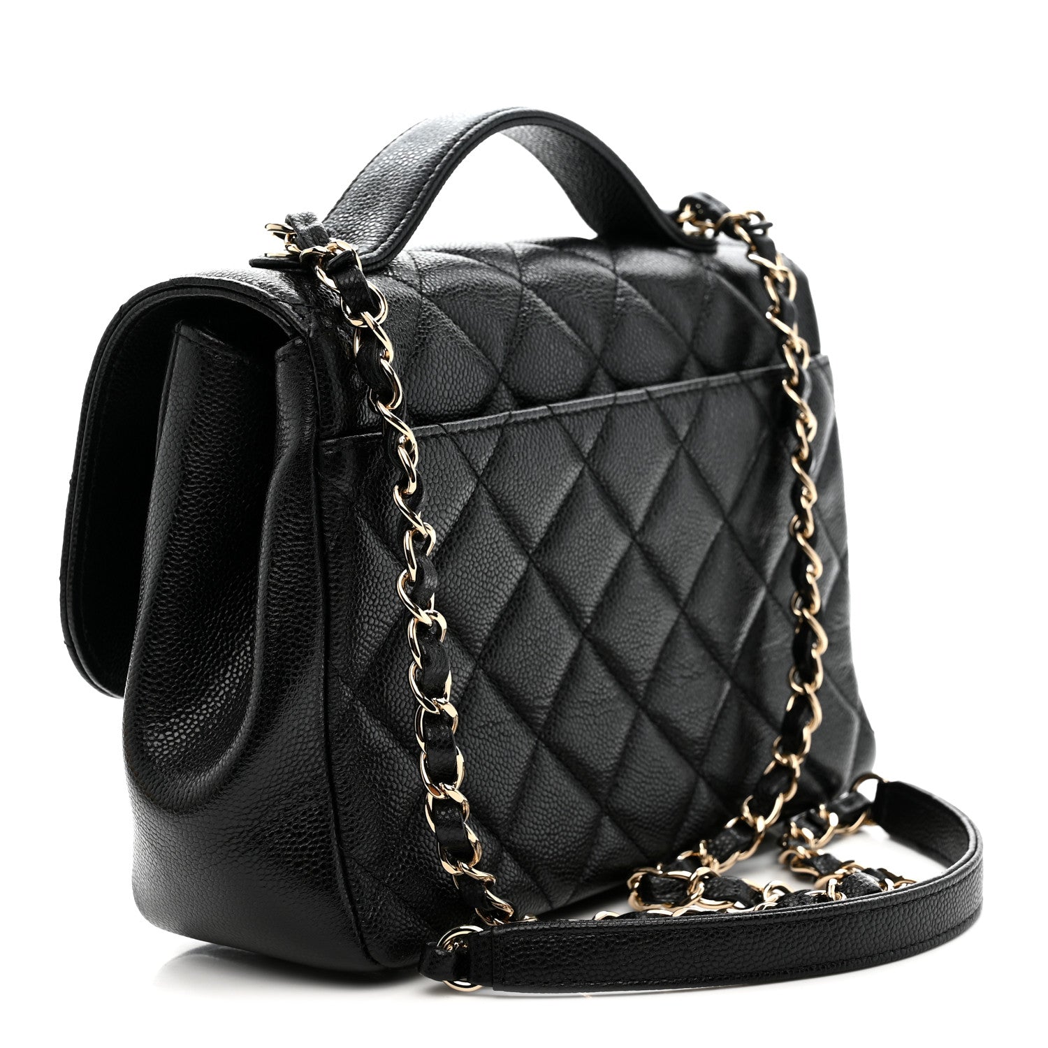 Chanel Caviar Quilted Medium Business Affinity Flap Black