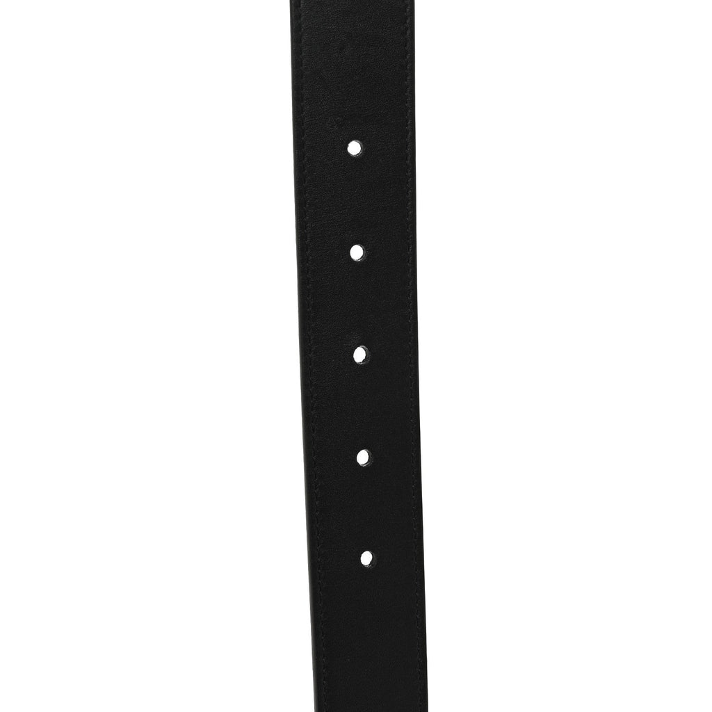 Gucci Calfskin Double G 30mm Belt 65 26 Black