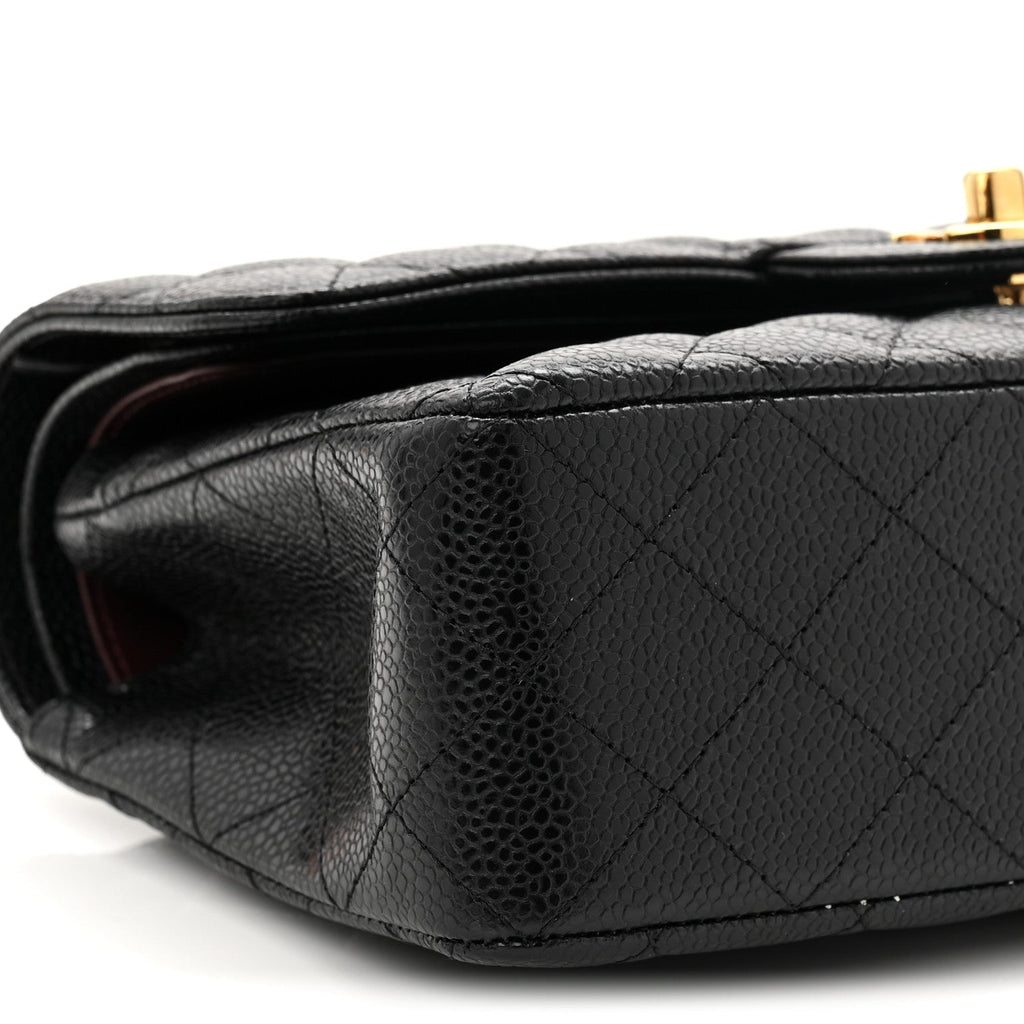 Chanel Caviar Quilted Small Double Flap Black