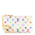 Louis Vuitton LV X TM Monogram Multicolor Key Pouch White