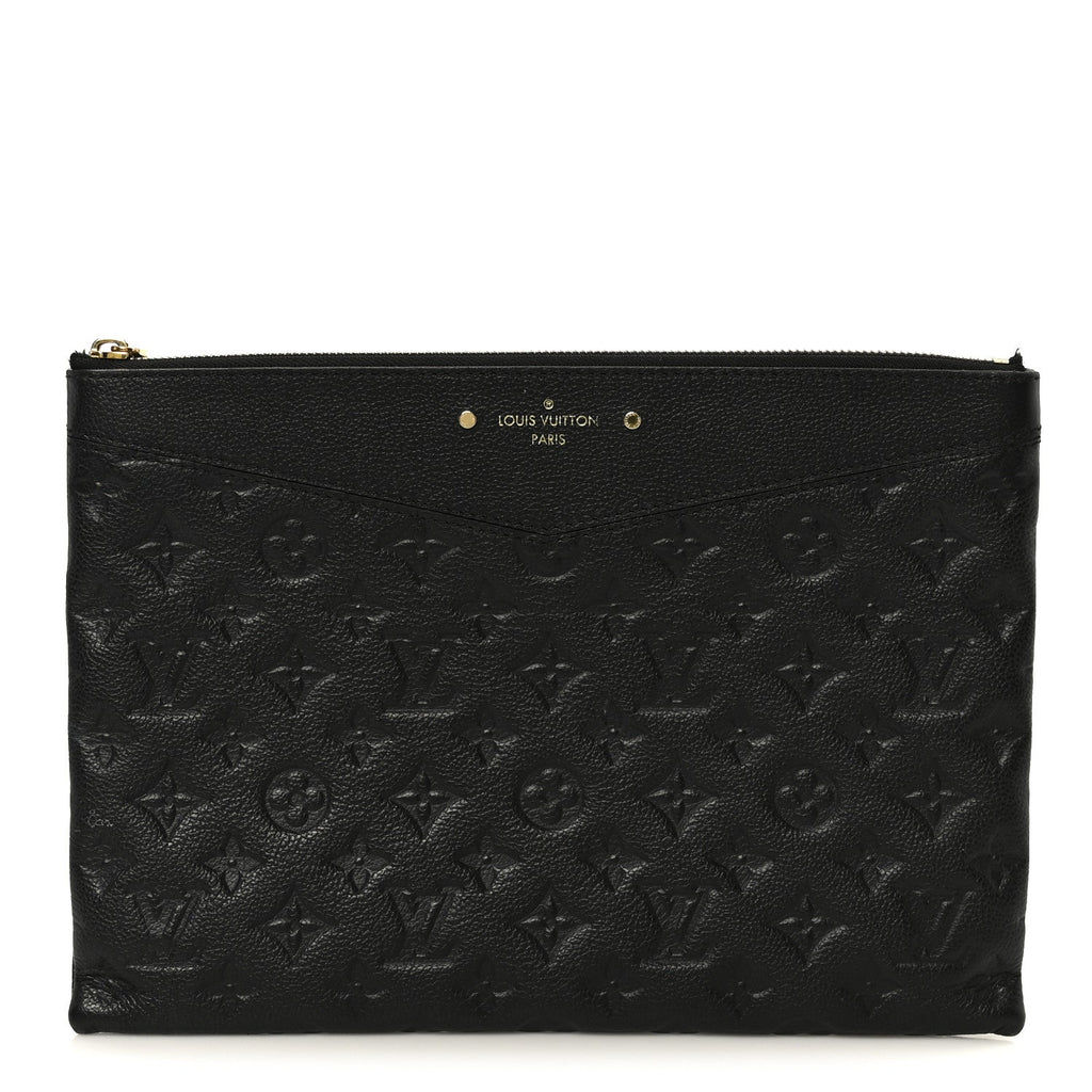 Louis Vuitton Empreinte Daily Pouch Black