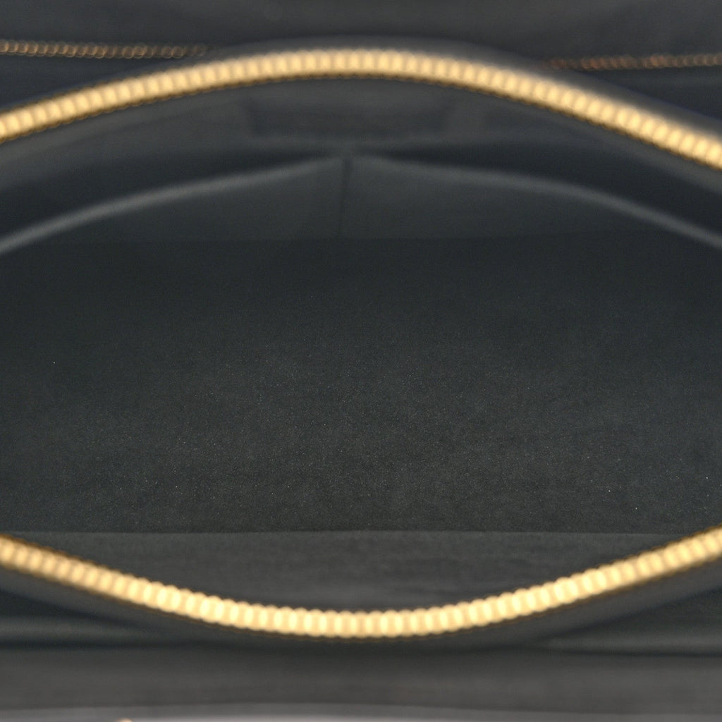 Louis Vuitton Monogram Soufflot MM Black