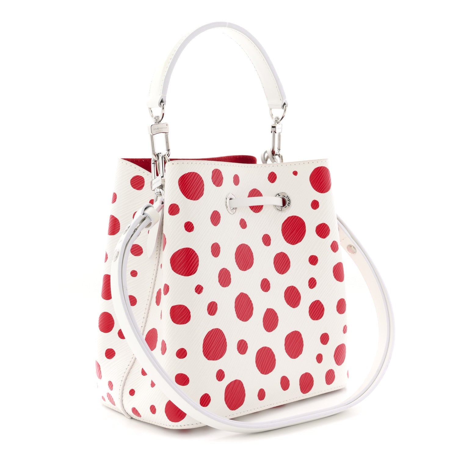Louis Vuitton LV X YK Epi Neonoe BB Red White