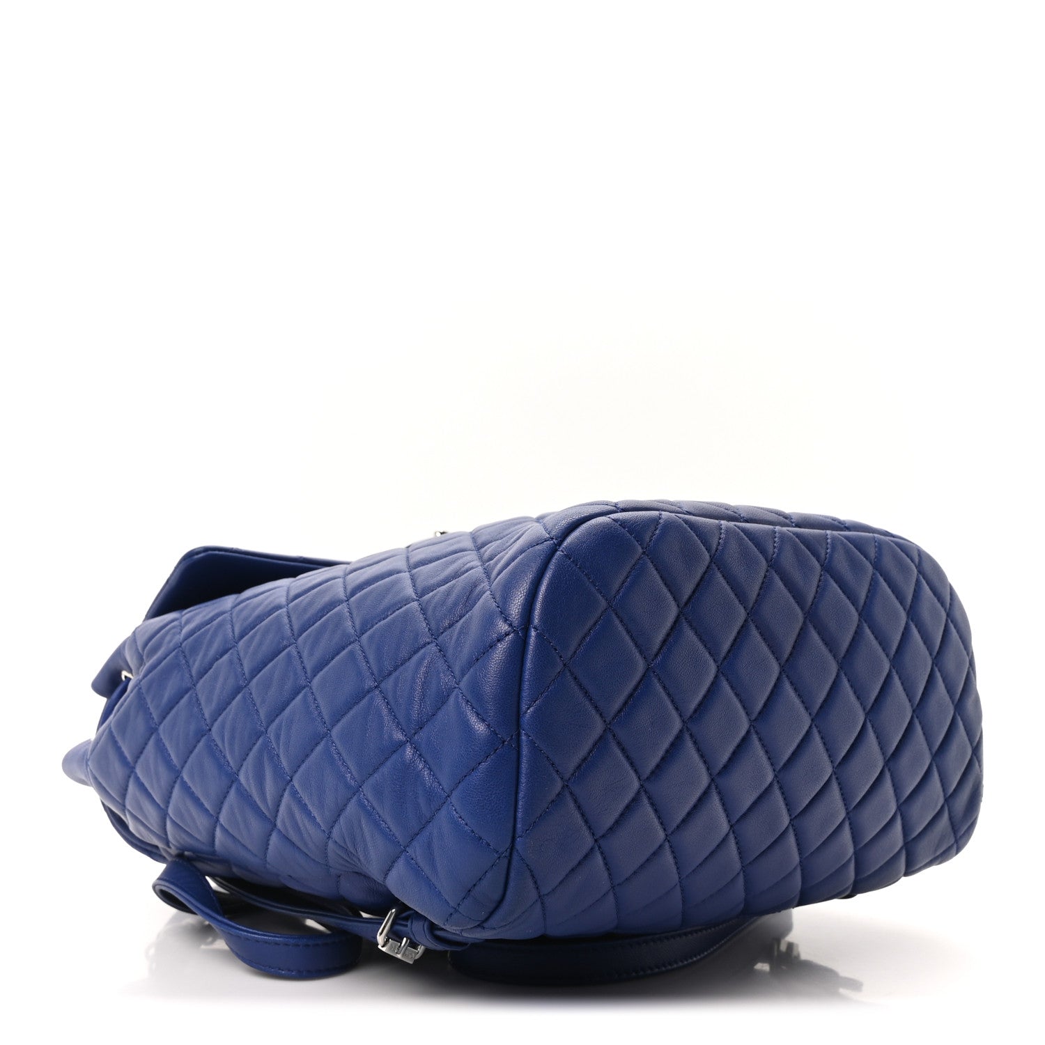 Chanel Calfskin Quilted Large Urban Spirit Backpack Navy