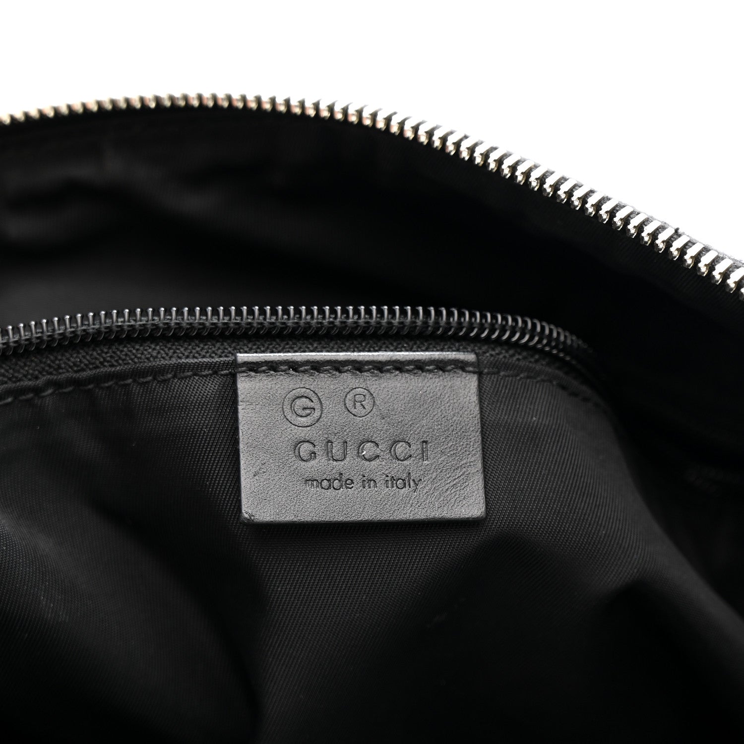 Gucci Techno Canvas Web Messenger Bag Black