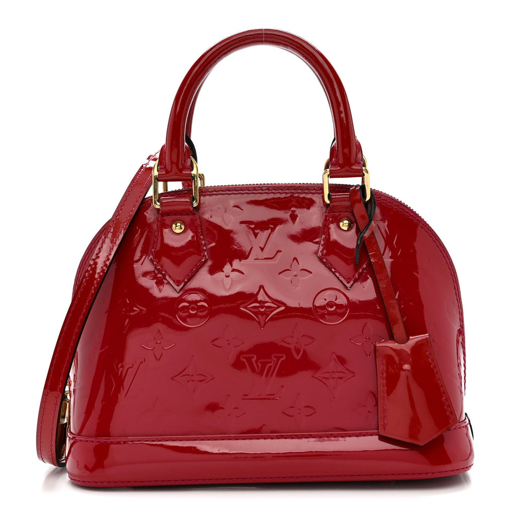 Louis Vuitton Vernis Alma BB Rose Indien