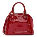 Louis Vuitton Vernis Alma BB Rose Indien