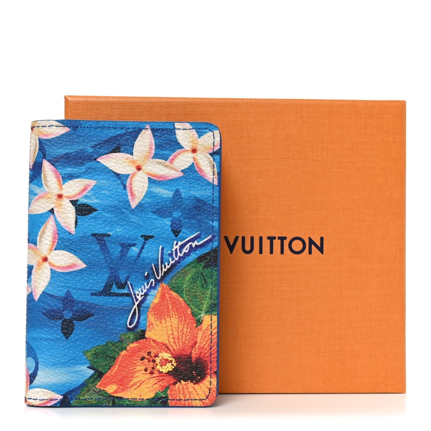 Louis Vuitton Monogram Surfin' Pocket Organizer NM Blue