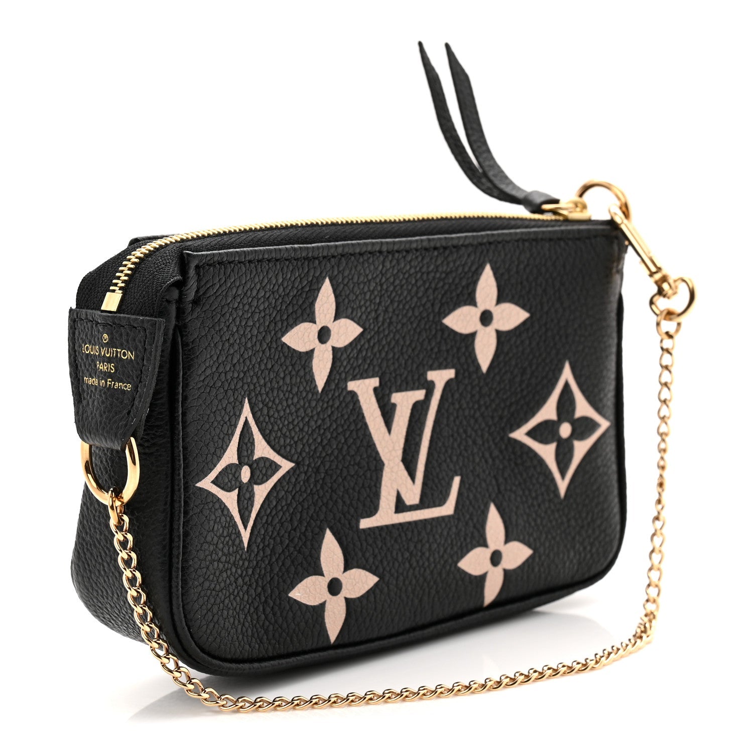 Louis Vuitton Empreinte Monogram Giant Mini Pochette Accessories Black