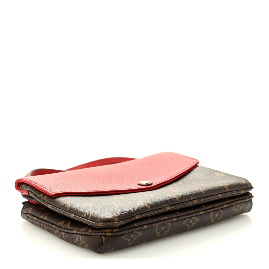 Louis Vuitton Monogram Twice Pochette Cherry