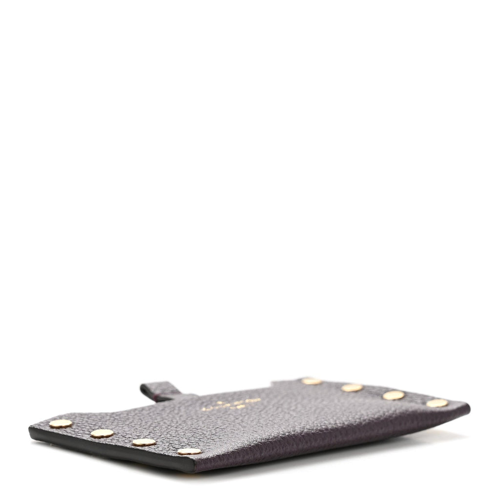 Louis Vuitton Cuir Rivets Mirror Case Quetsche