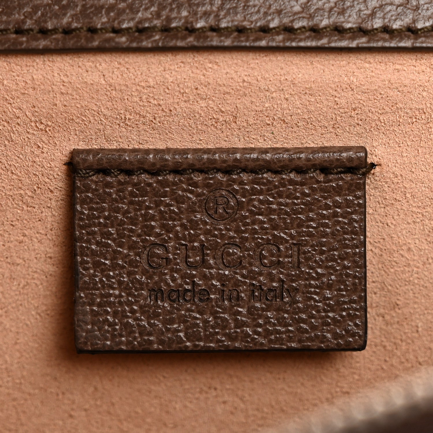 Gucci GG Supreme Monogram Textured Dollar Calfskin Top Handle Dionysus Shoulder Bag Beige Ebony New Acero