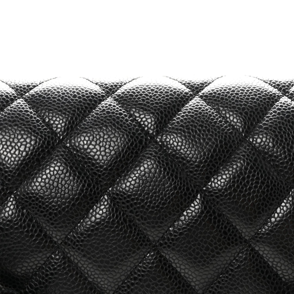 Chanel Caviar Quilted Maxi Double Flap Black