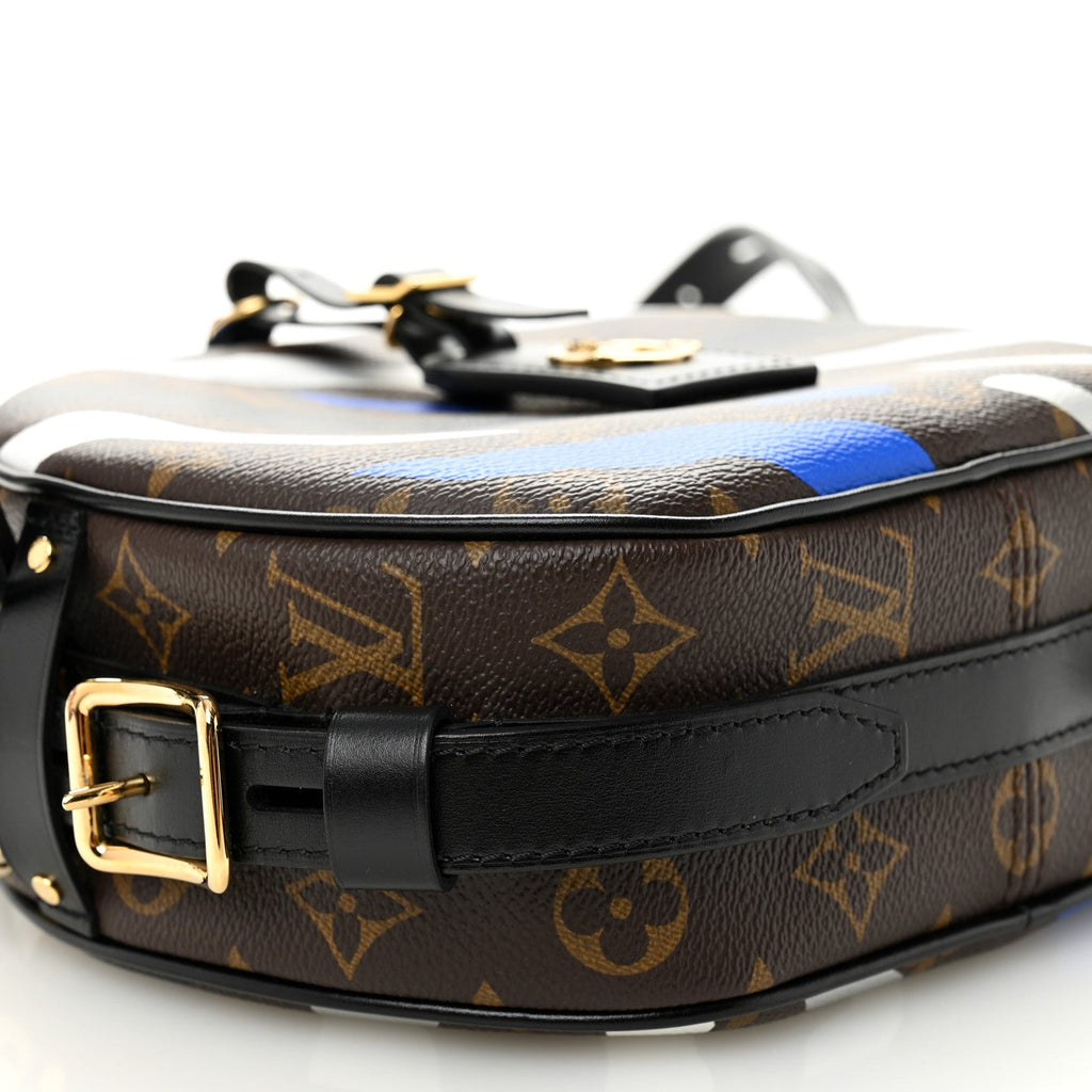Louis Vuitton X LOL Monogram Boite Chapeau Souple Blue Silver