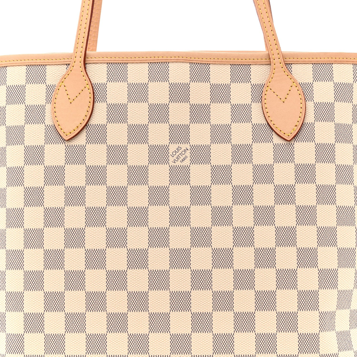 Louis Vuitton Damier Azur Neo Neverfull MM Rose Ballerine