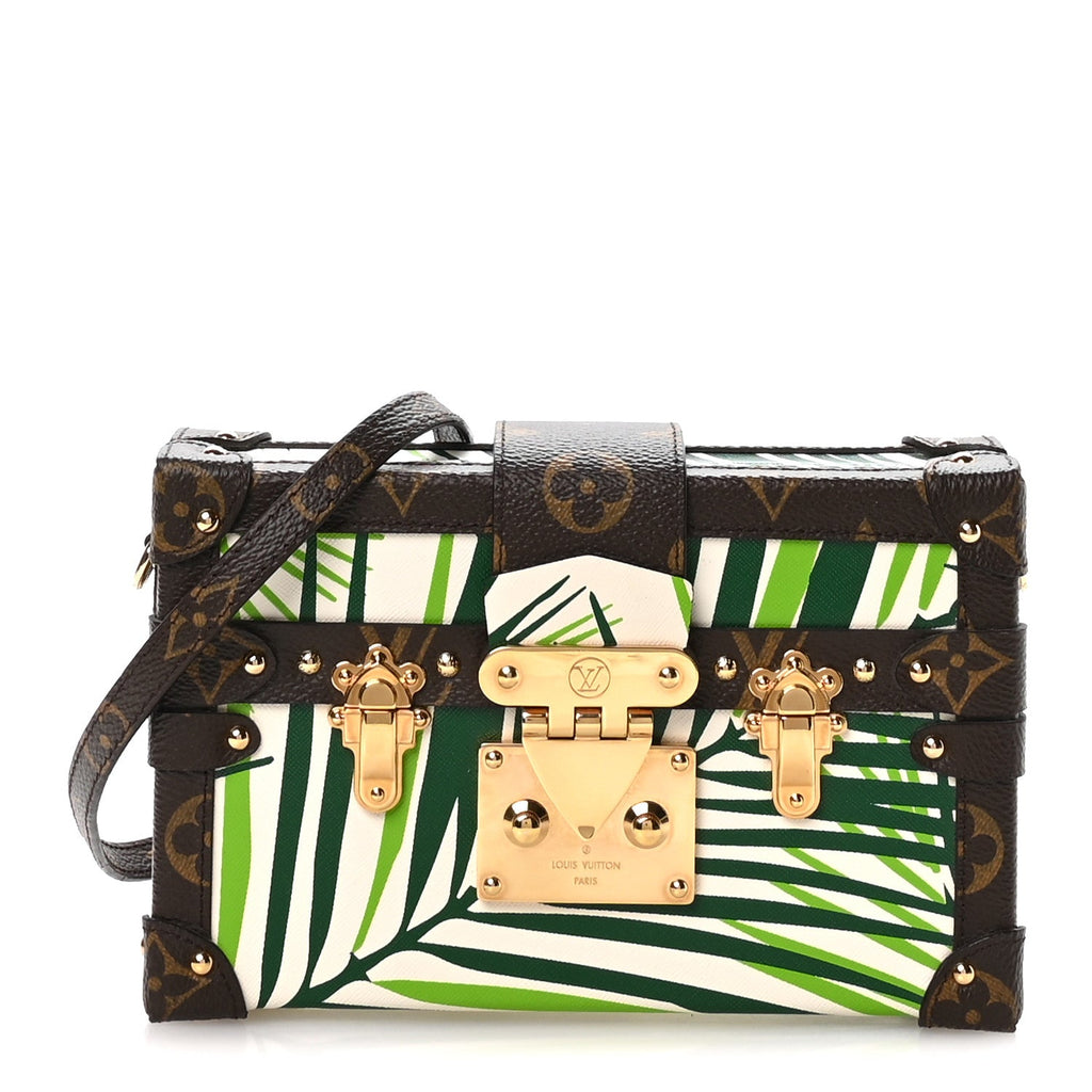 Louis Vuitton Monogram Palm Trees Print Petite Malle
