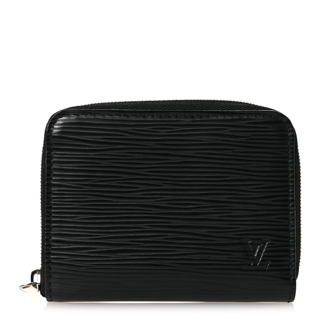 Louis Vuitton Epi Zippy Coin Purse Black