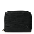 Louis Vuitton Epi Zippy Coin Purse Black