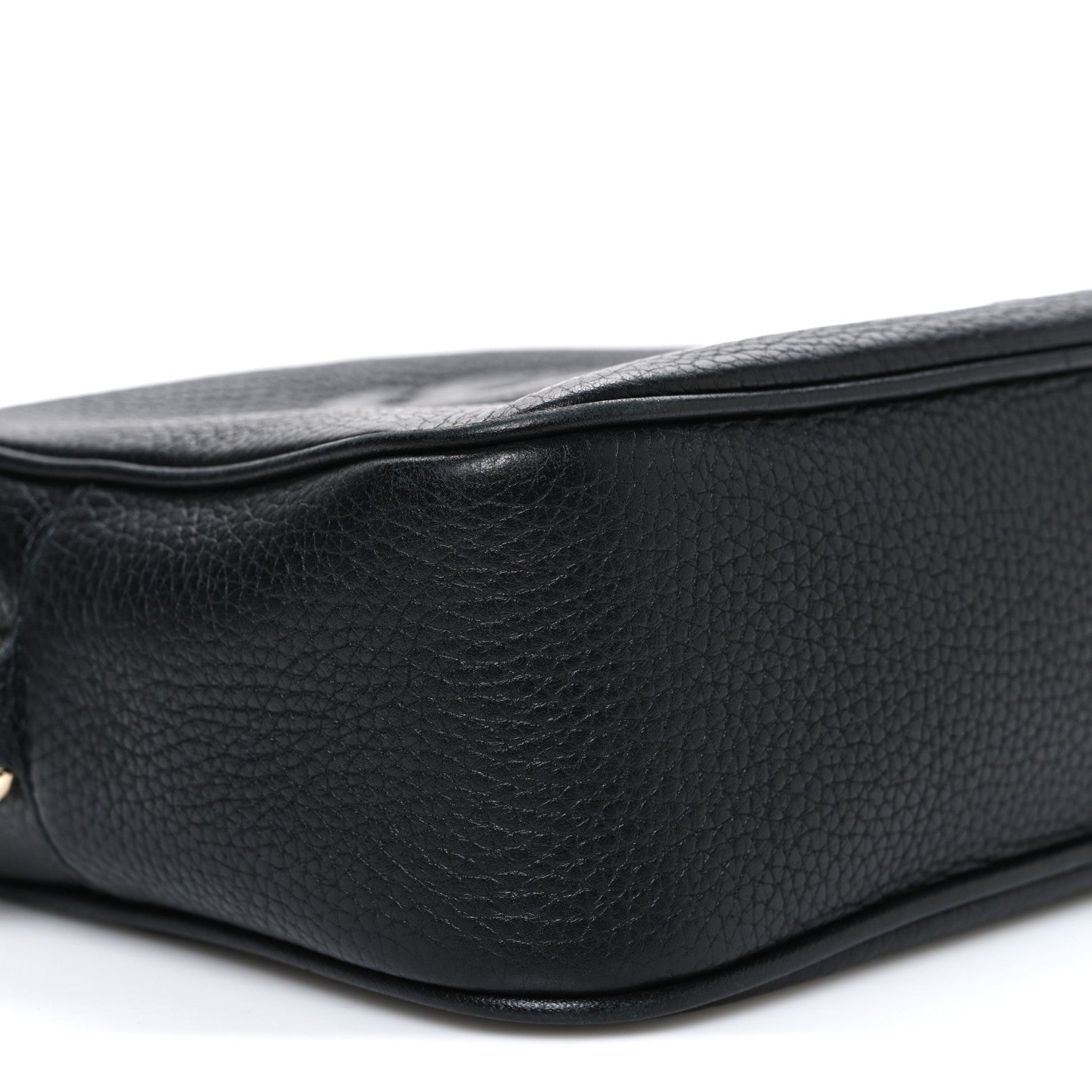 Gucci Pebbled Calfskin Small Soho Disco Bag Black