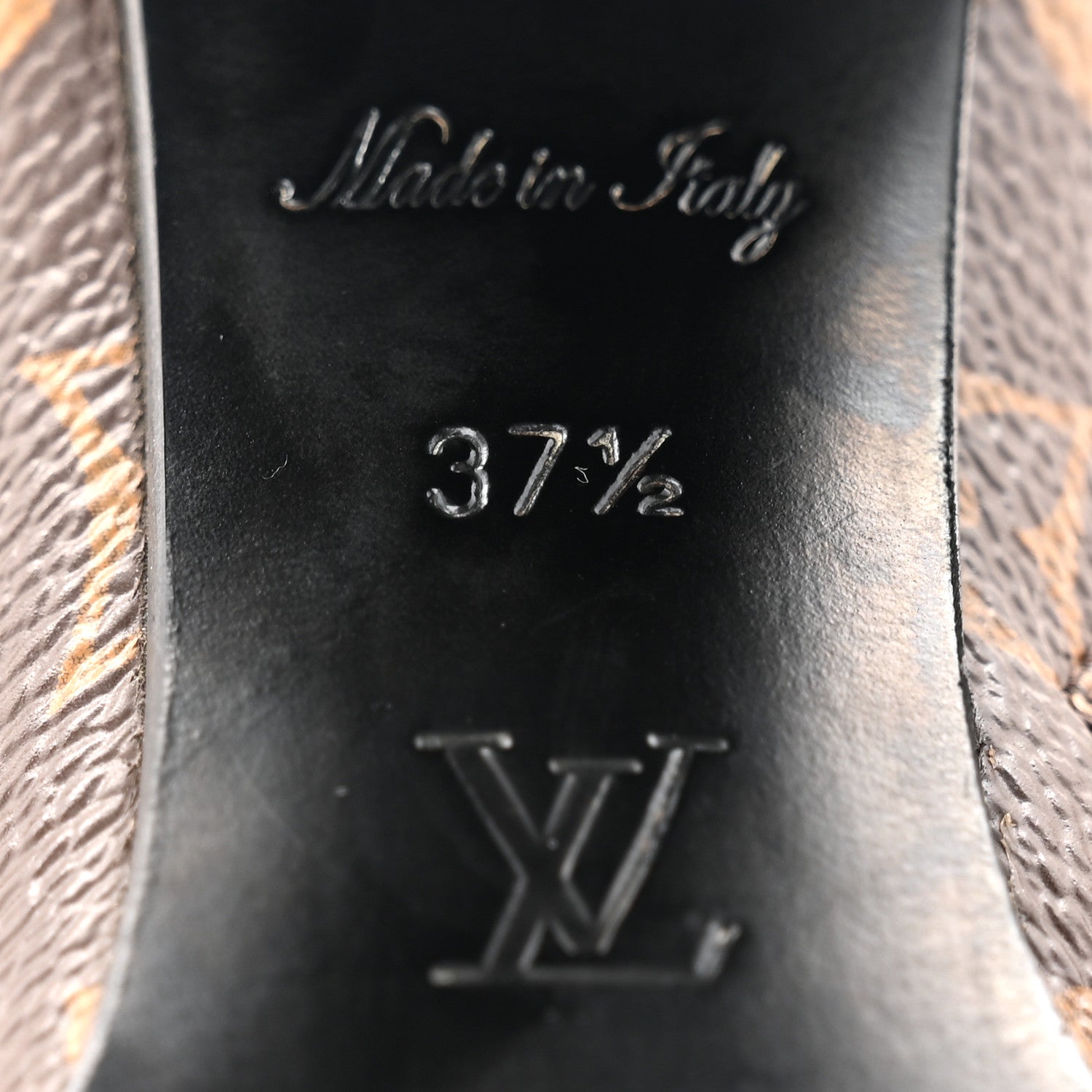 Louis Vuitton Patent Calfskin Monogram Star Trail Ankle Boots 37.5 Black