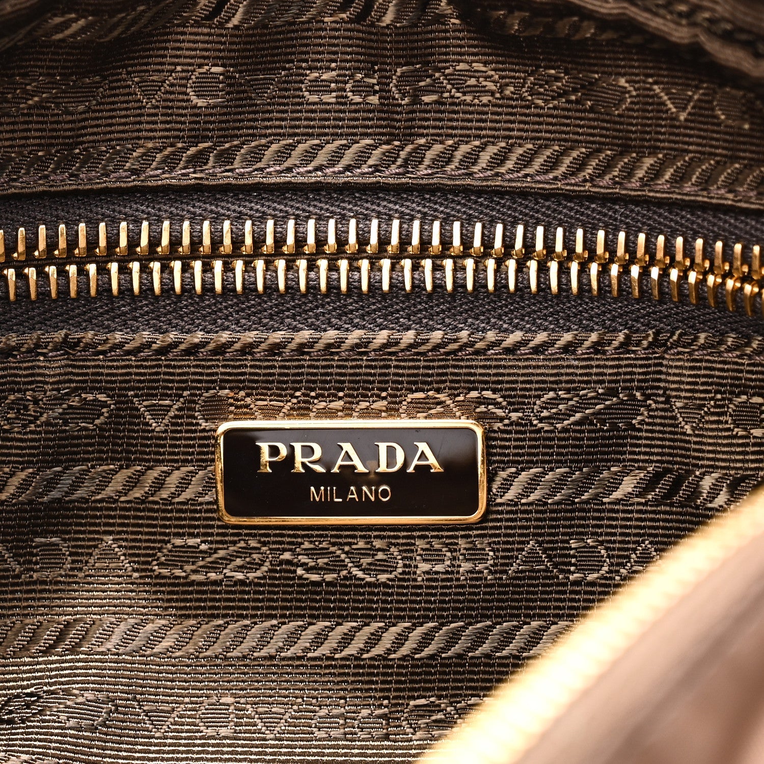 Prada Re-Nylon Saffiano Mini Shoulder Bag Sienna