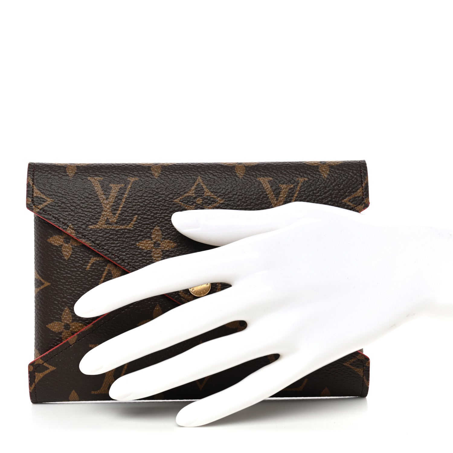 Louis Vuitton Monogram Medium Kirigami Pochette Insert Coquelicot