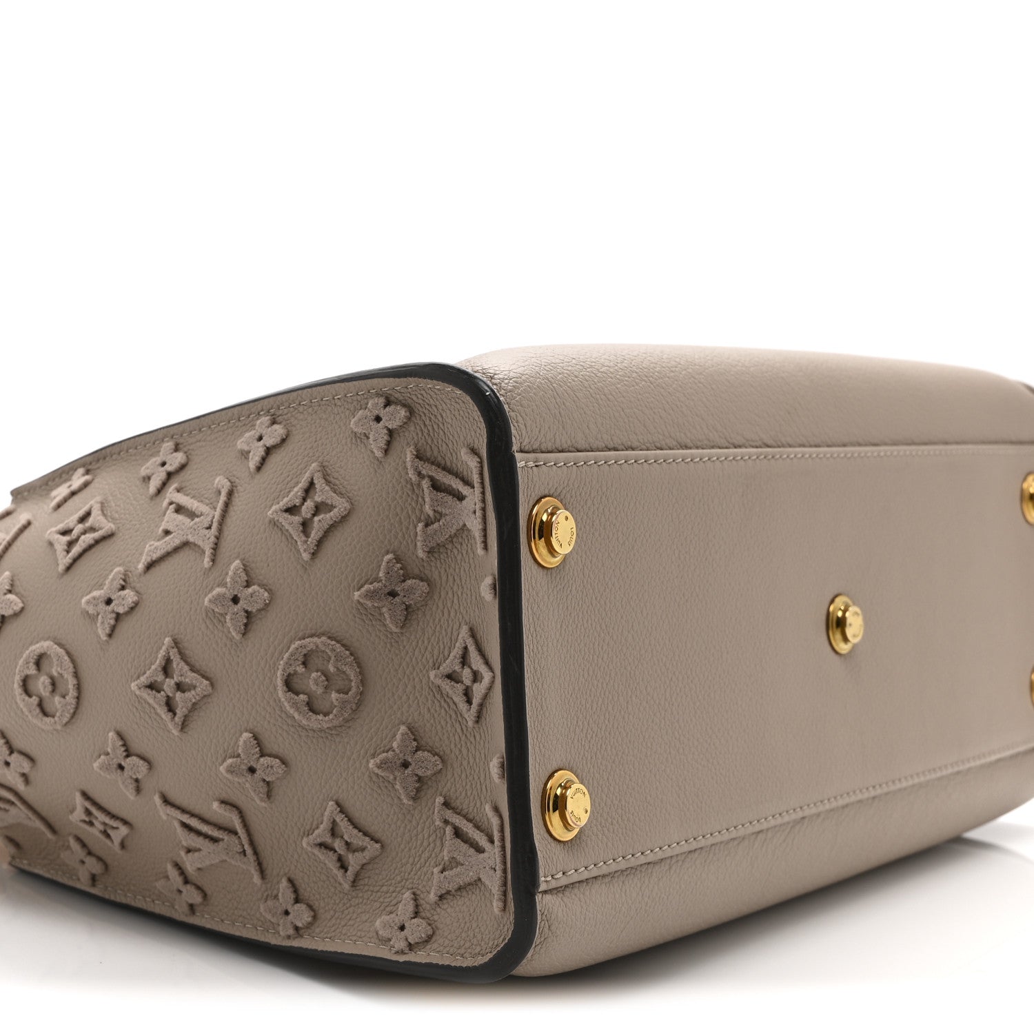 Louis Vuitton Calfskin Monogram Tufting On My Side Galet