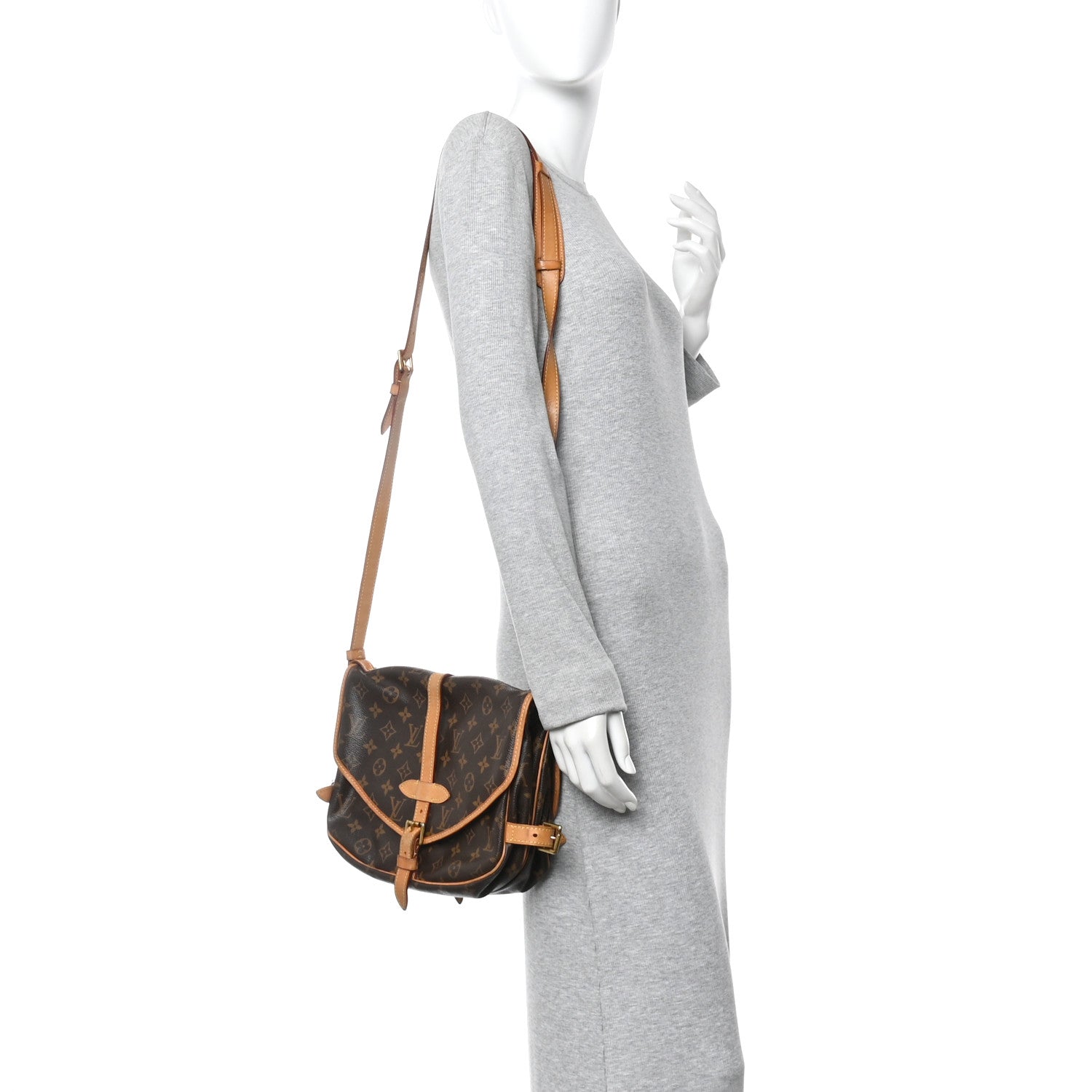 Louis Vuitton Monogram Saumur 30