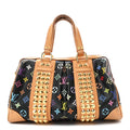 Louis Vuitton Monogram Multicolor Courtney MM Black