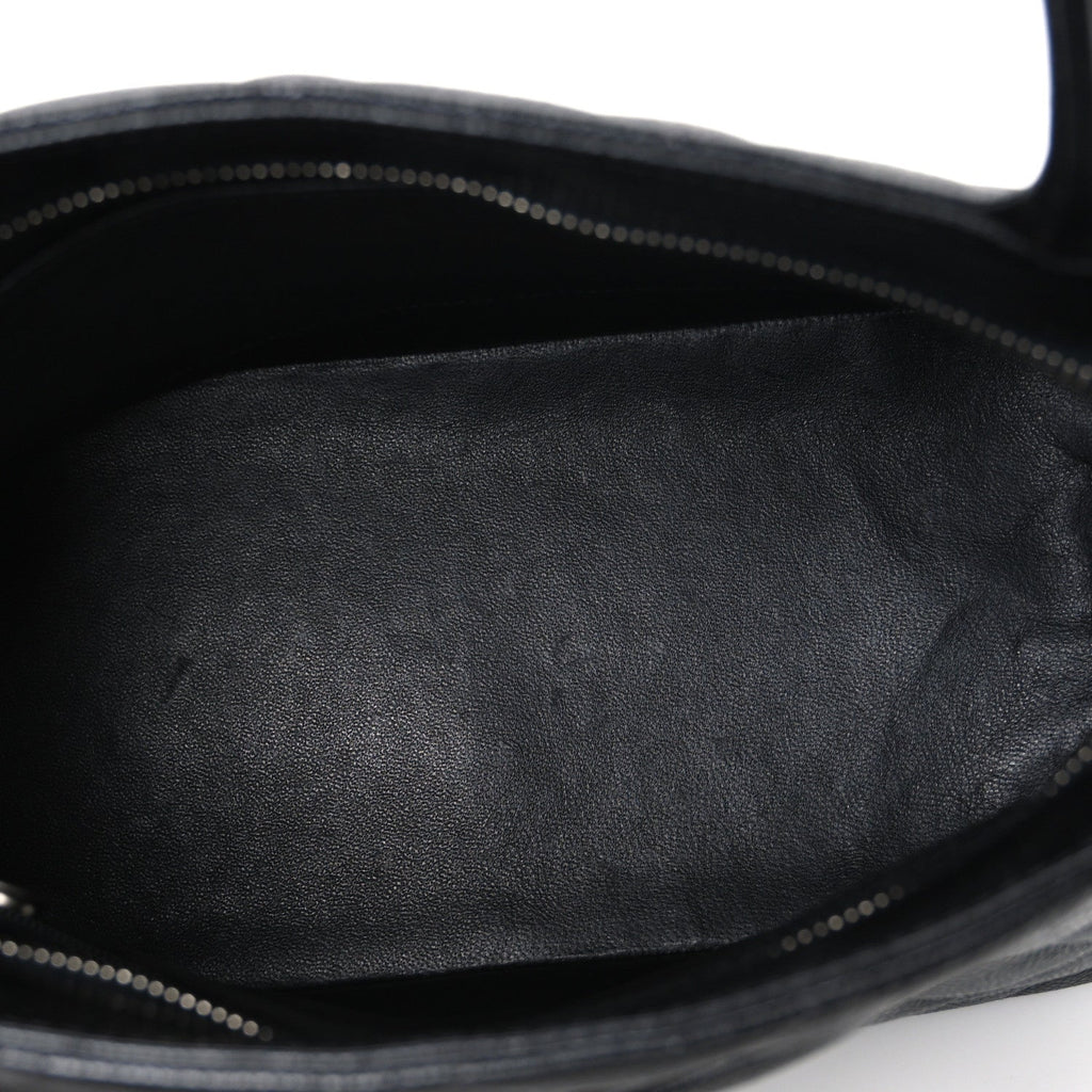 Chanel Caviar Quilted Medallion Tote Black