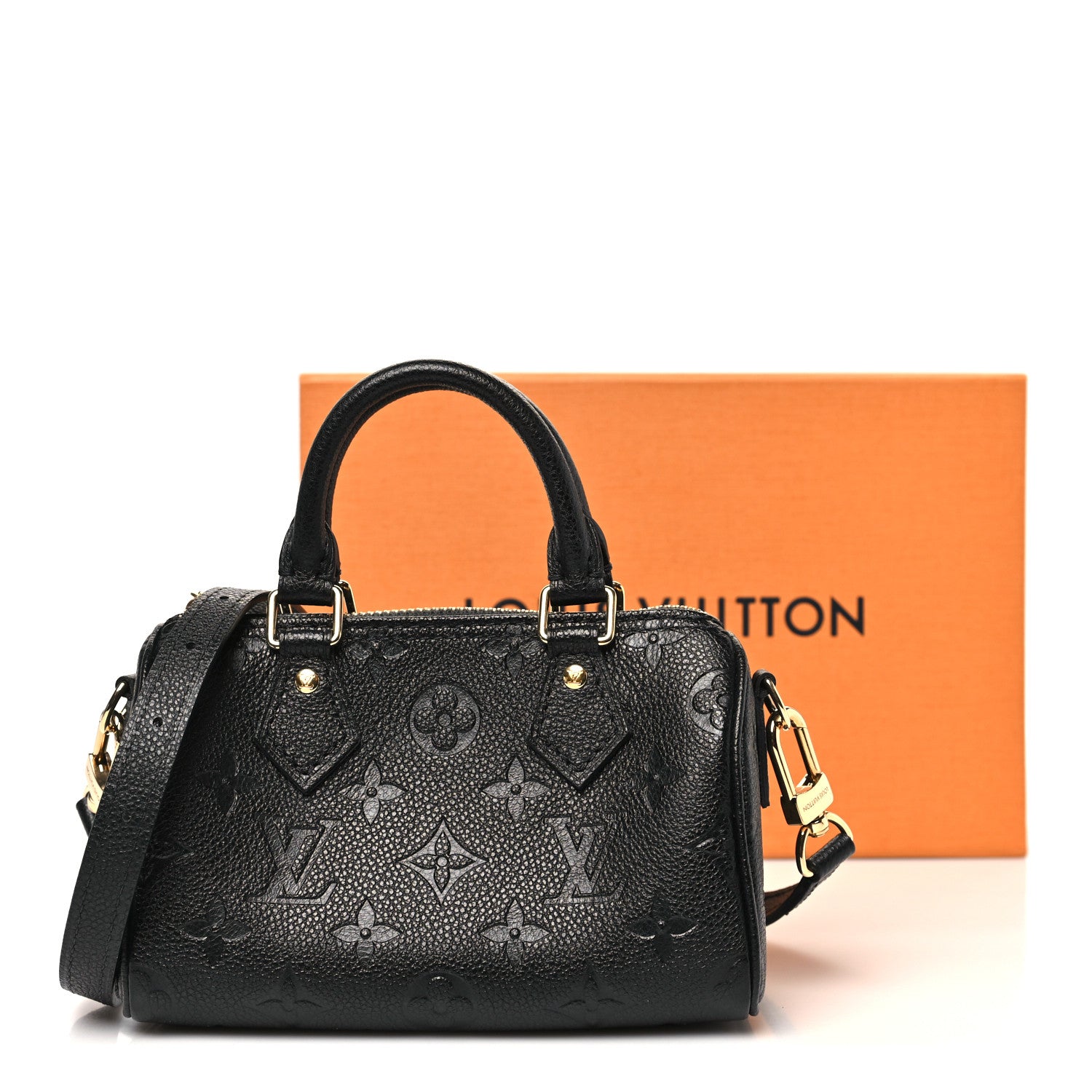 Louis Vuitton Empreinte Monogram Nano Speedy Black