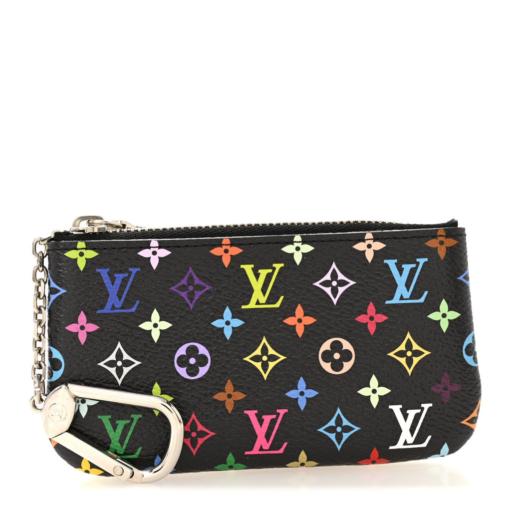 Louis Vuitton LV X TM Monogram Multicolor Key Pouch Black