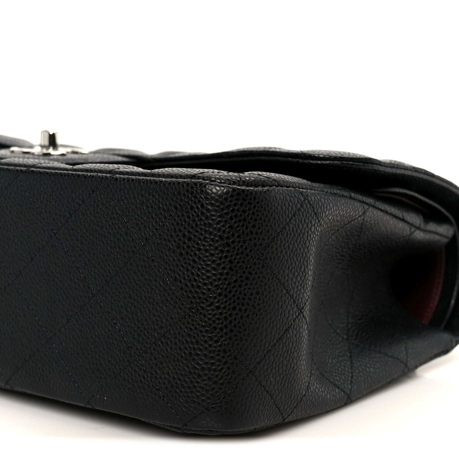 Chanel Caviar Quilted Jumbo Double Flap Black