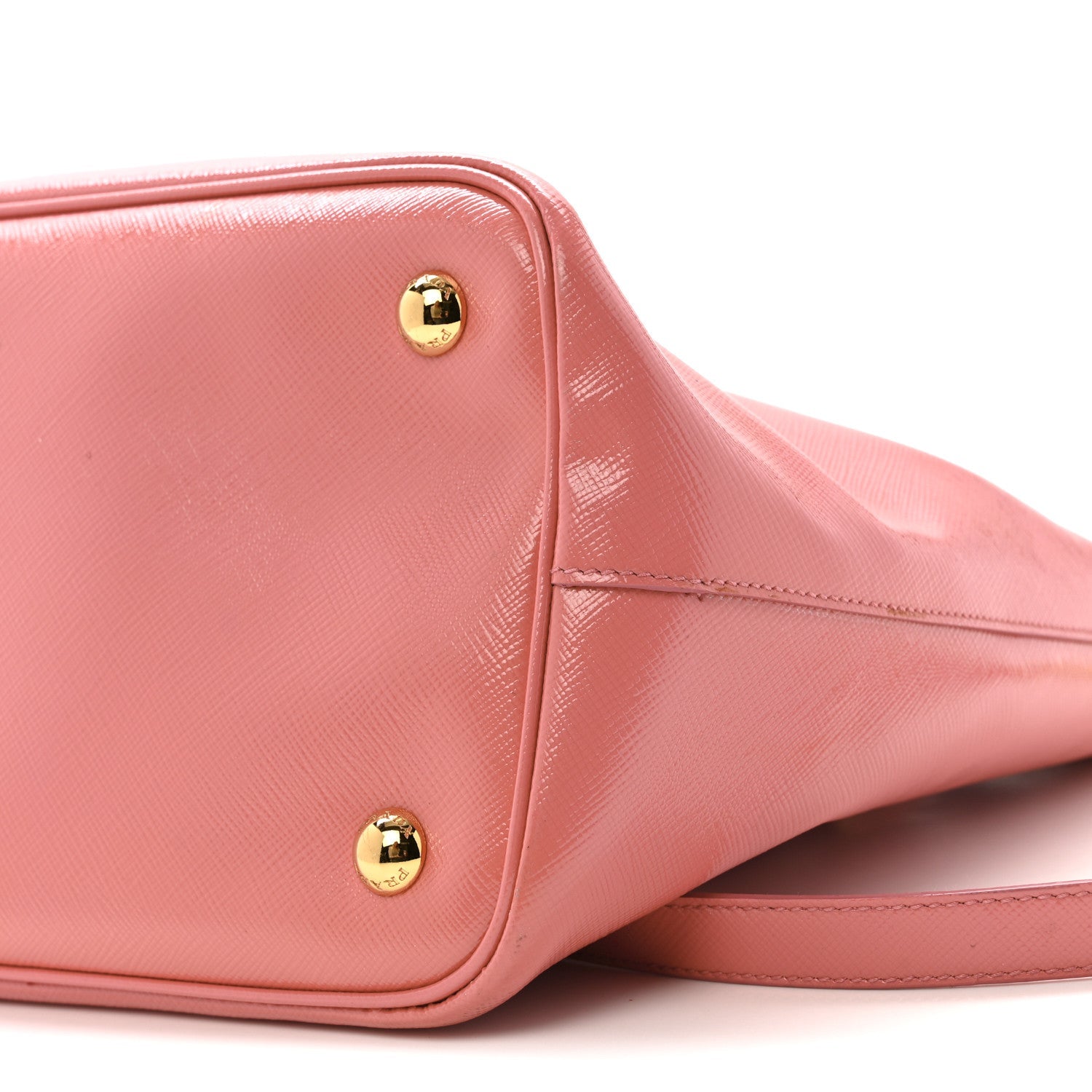 Prada Saffiano Vernice Galleria Shopping Tote Begonia