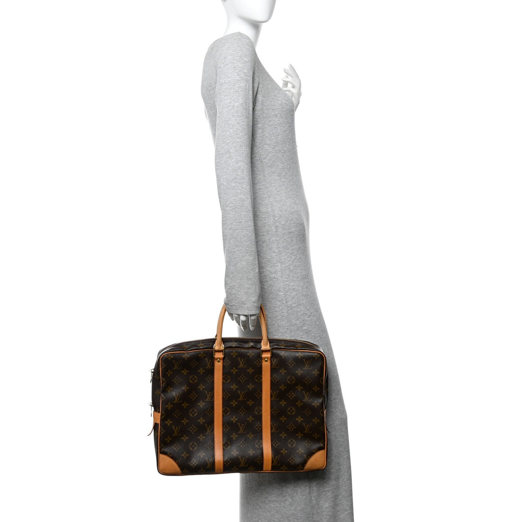 Louis Vuitton Monogram Porte-Documents Voyage Briefcase