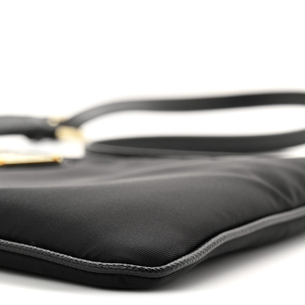 Prada Re-Nylon Saffiano Pouch Black