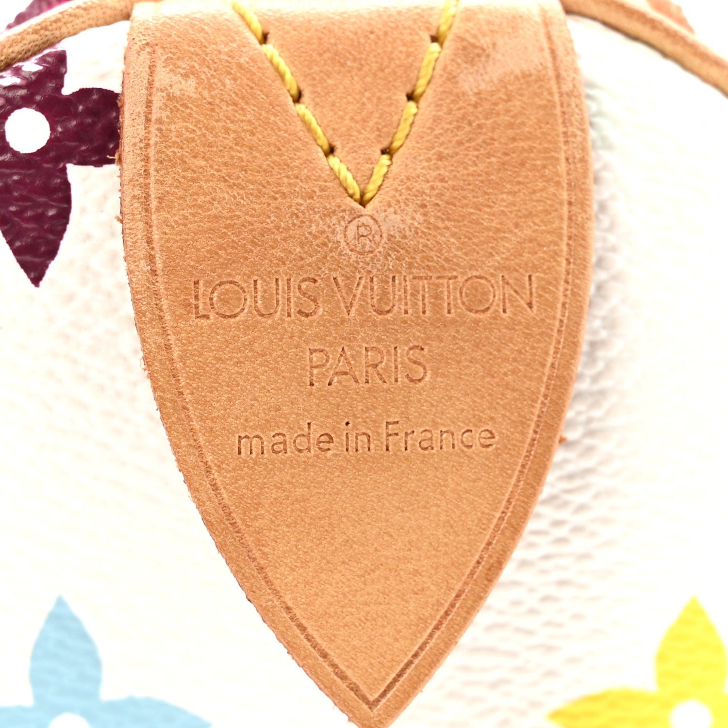 Louis Vuitton Monogram Multicolor Speedy 30 White