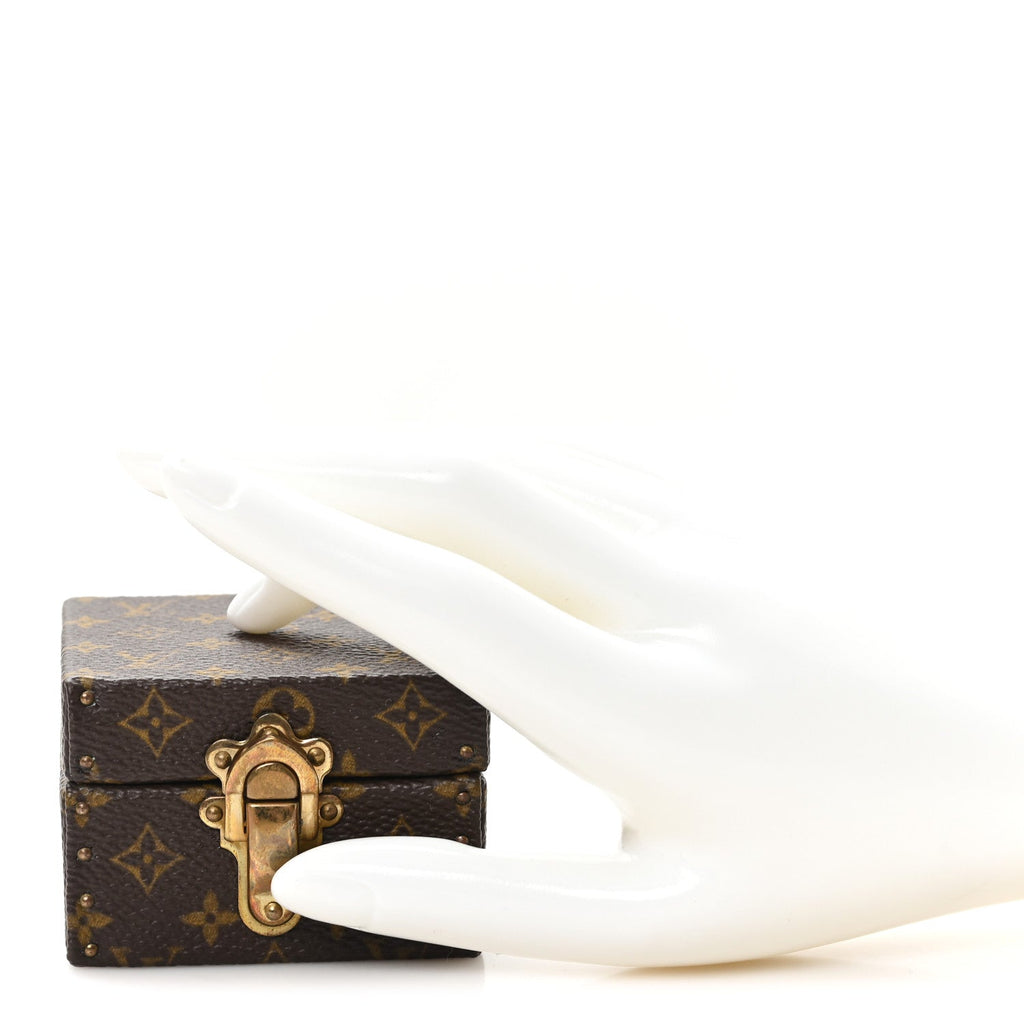 Louis Vuitton Monogram Ring Box Mini Trunk Case
