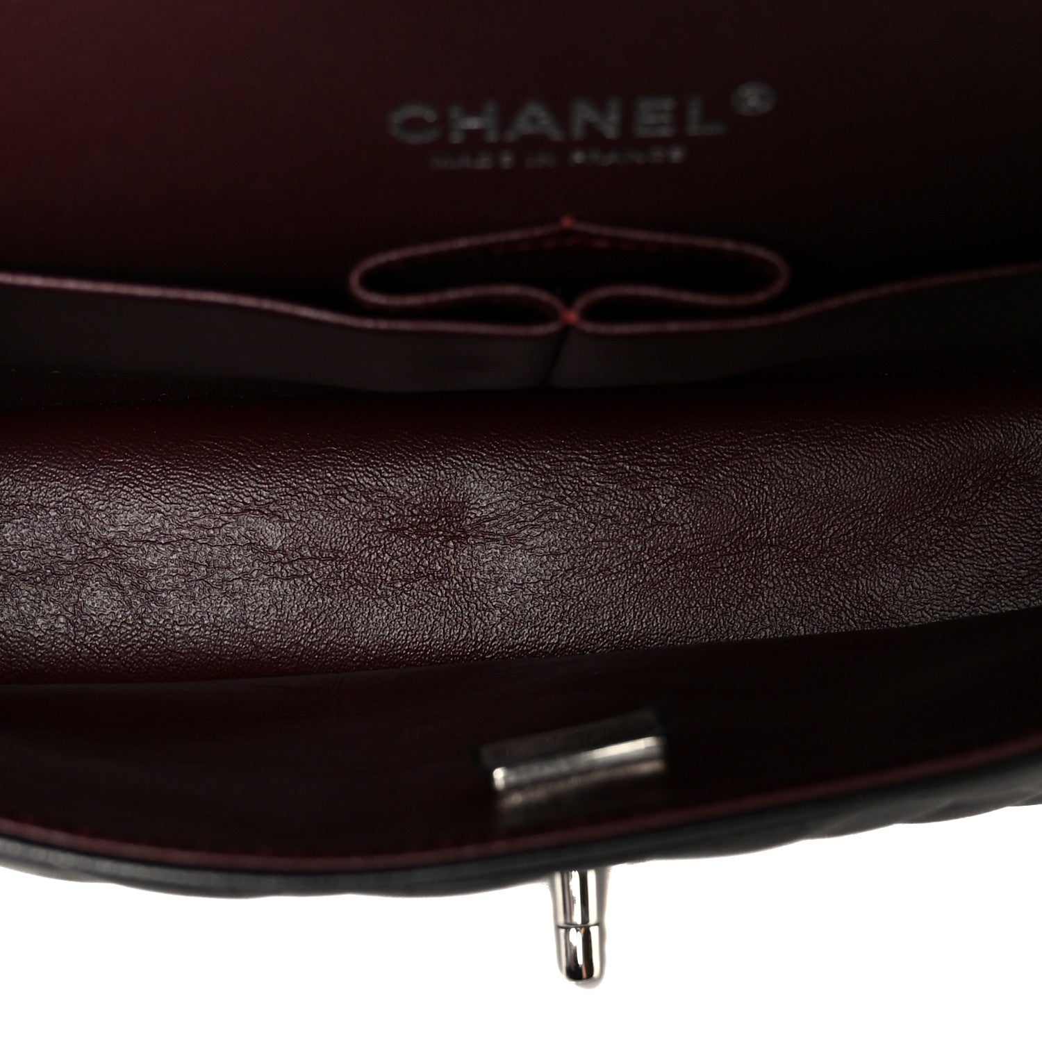 Chanel Lambskin Quilted Medium Double Flap Black