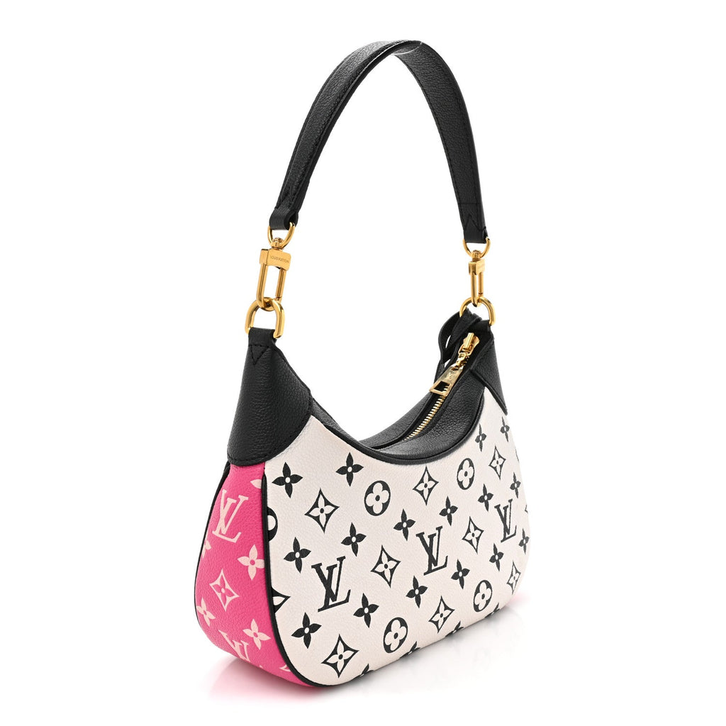Louis Vuitton Empreinte Monogram Spring in the City Bagatelle NM Black White Pink