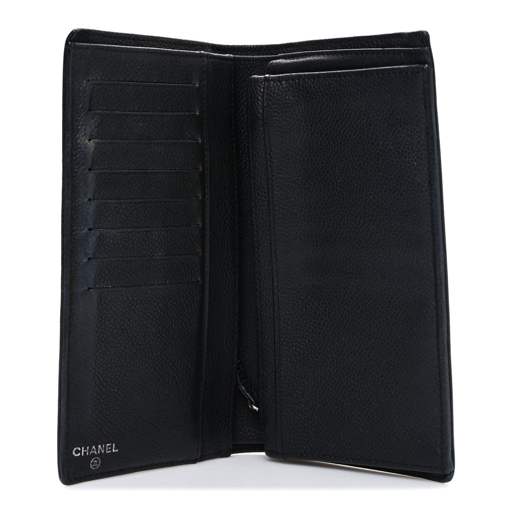 Caviar Timeless CC Yen Wallet Black