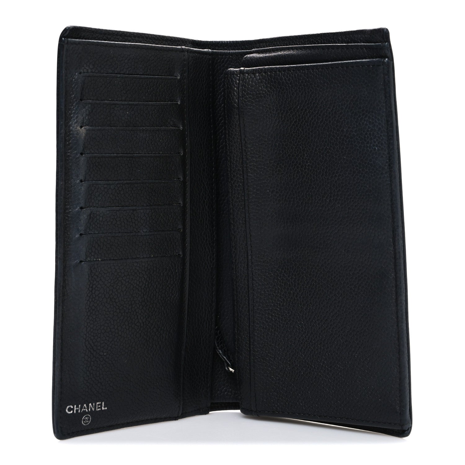 Caviar Timeless CC Yen Wallet Black