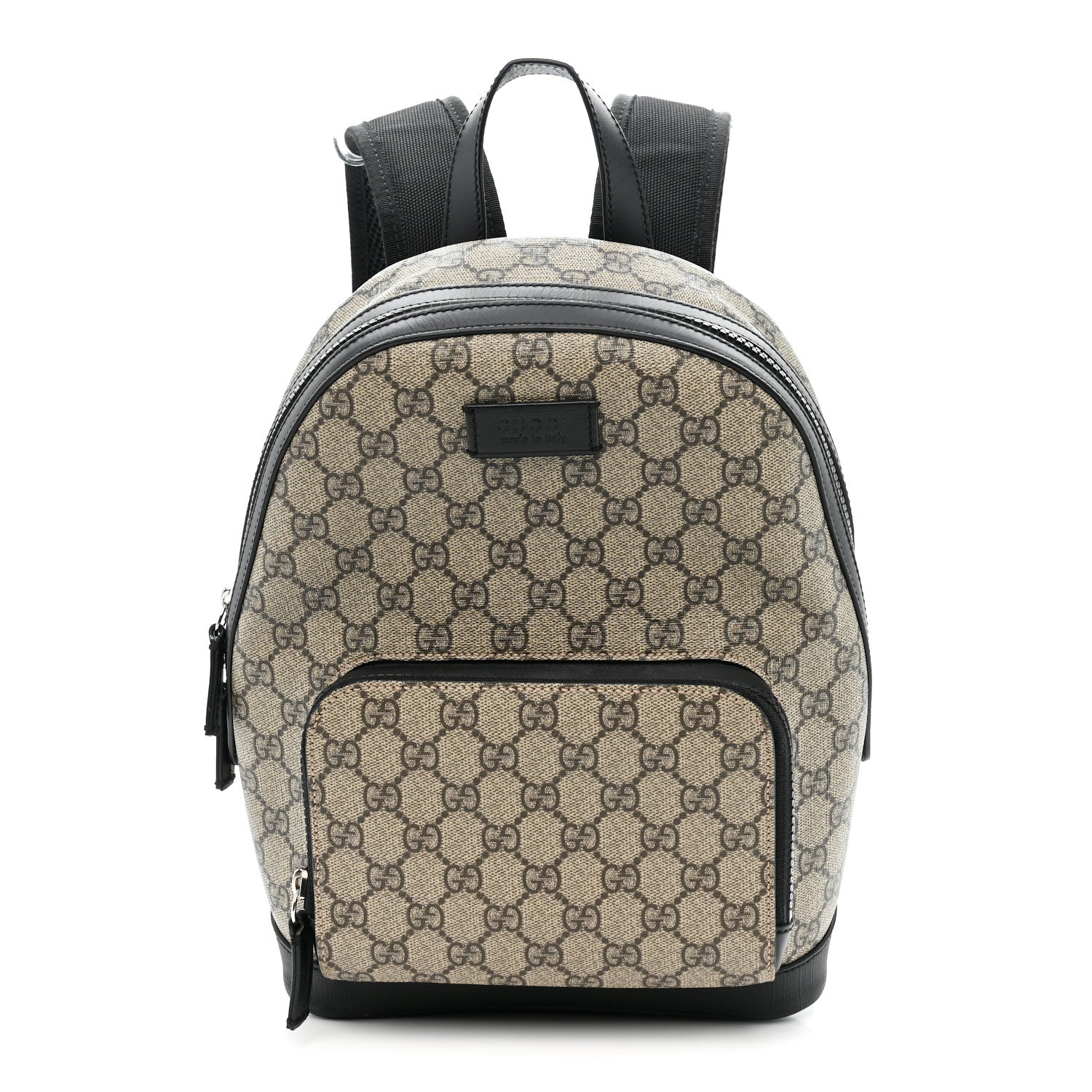 Gucci GG Supreme Monogram Small Eden Day Backpack Black