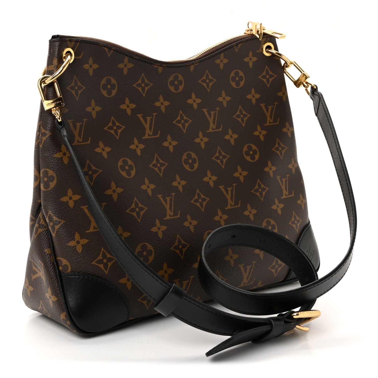 Louis Vuitton Monogram Odeon MM Black