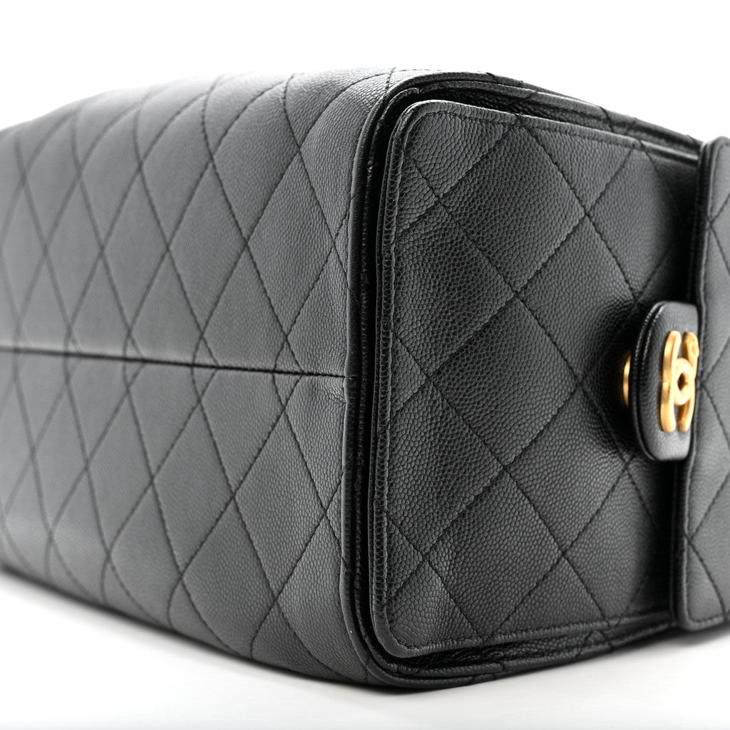 Chanel Caviar Quilted Small Chanel 25 Handbag Black