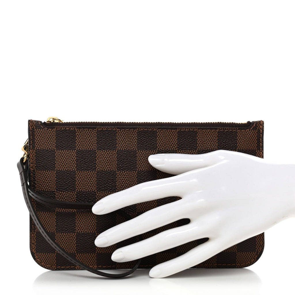 Louis Vuitton Damier Ebene Neverfull PM Pochette